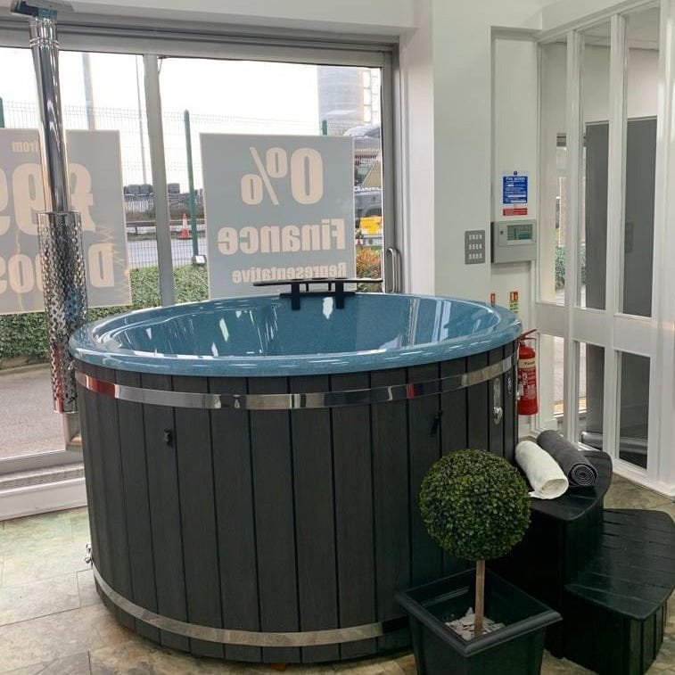 "Henri" XL 225cm Wood Fired Tub | Fibreglass Liner - Image 87