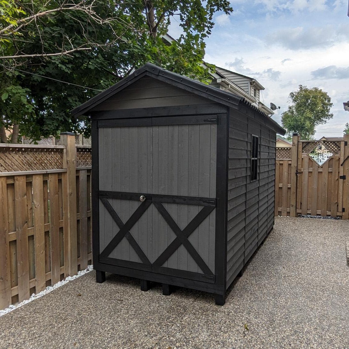 Best Large Shed Kits for Lawn Mower & Motorcycle Storage - Image 17