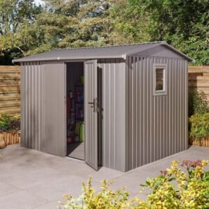 10x8 Brentvale Premium Metal Apex Shed