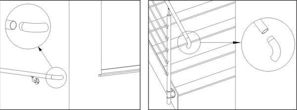 90 Degree Scroll End - 48.3mm - 316l - Image 2