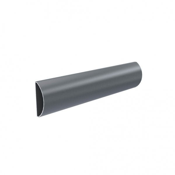 1825mm Half Round Oval Board 55 x 20mm Aluminium Fencing - Image 2