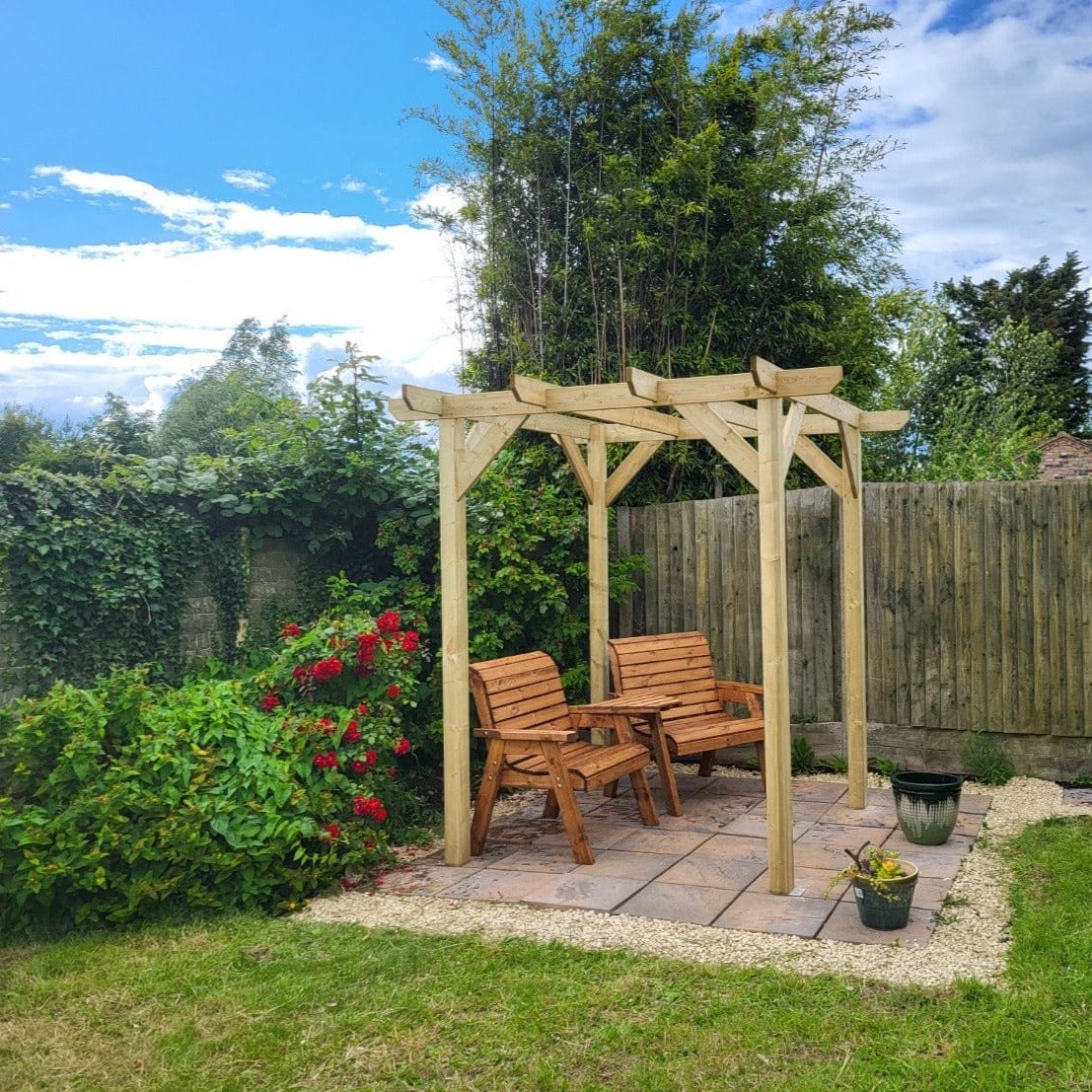 Heavy Duty Spruce Pergola | Complete DIY Kit - Image 7