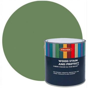 Protek Wood Stain & Protector 5L Tin - Soft Sage