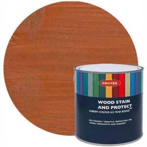 Protek Wood Stain & Protector 5L Tin - Teak
