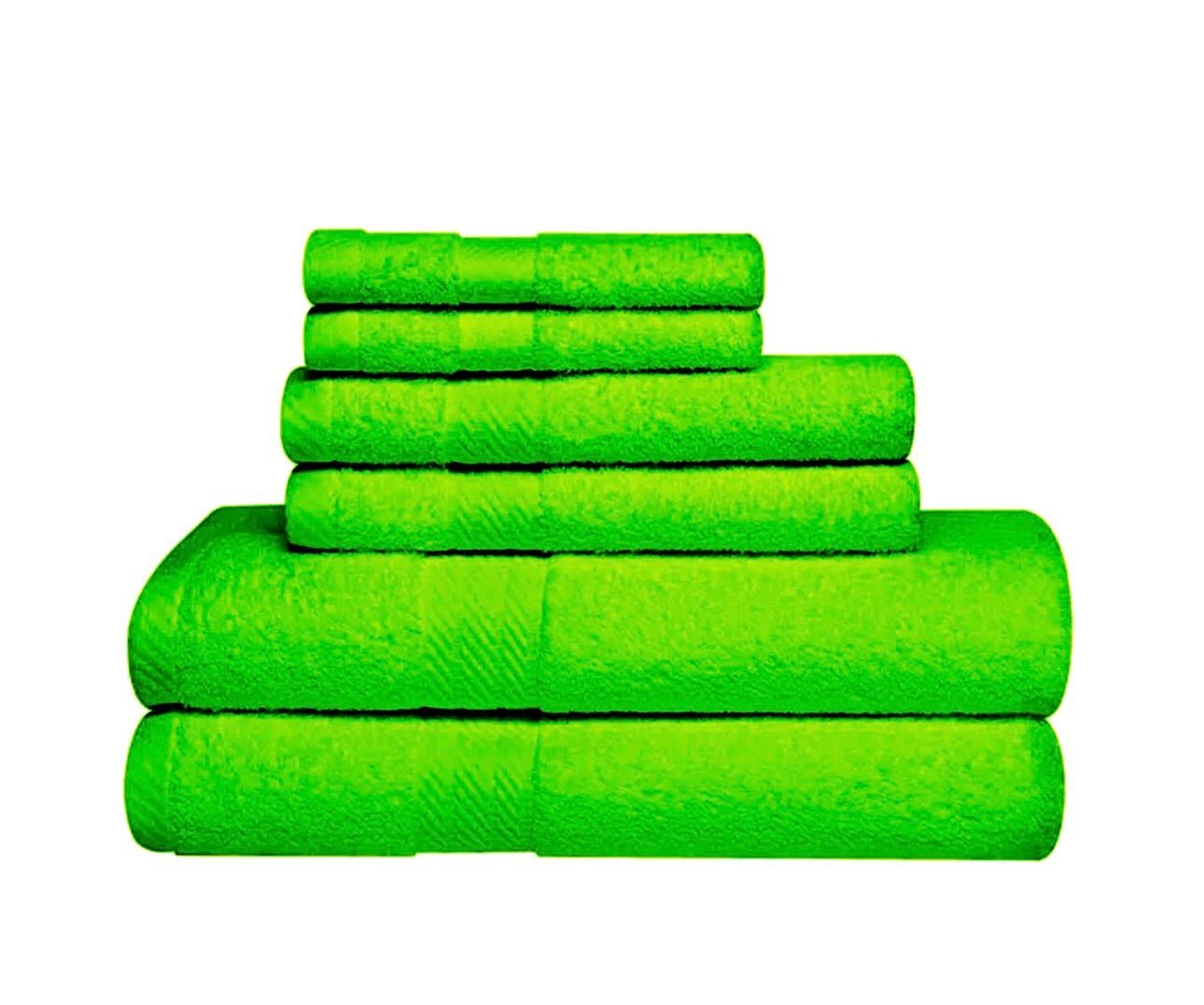 6 Piece 100% Cotton Towel Set – 500 GSM Soft & Absorbent Bath, Hand & Face Towels - Image 9