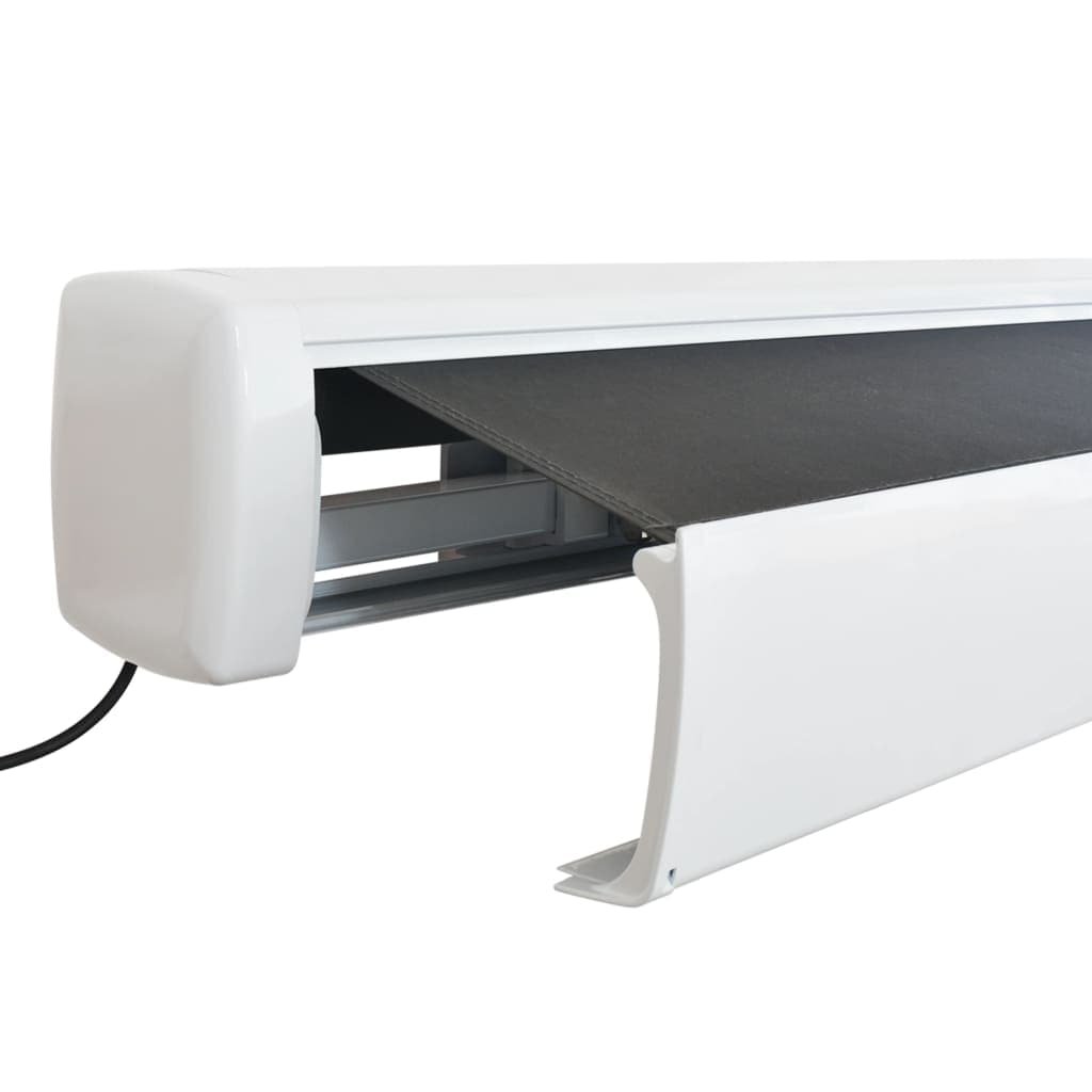 3.5M Full Cassette Electric (Motorised) Awning, Anthracite Black - Image 3