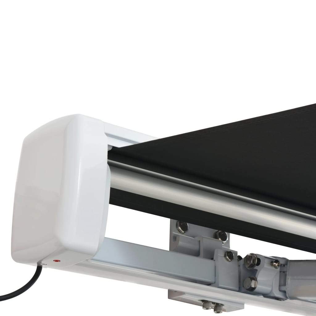 3.5M Full Cassette Electric (Motorised) Awning, Anthracite Black - Image 8
