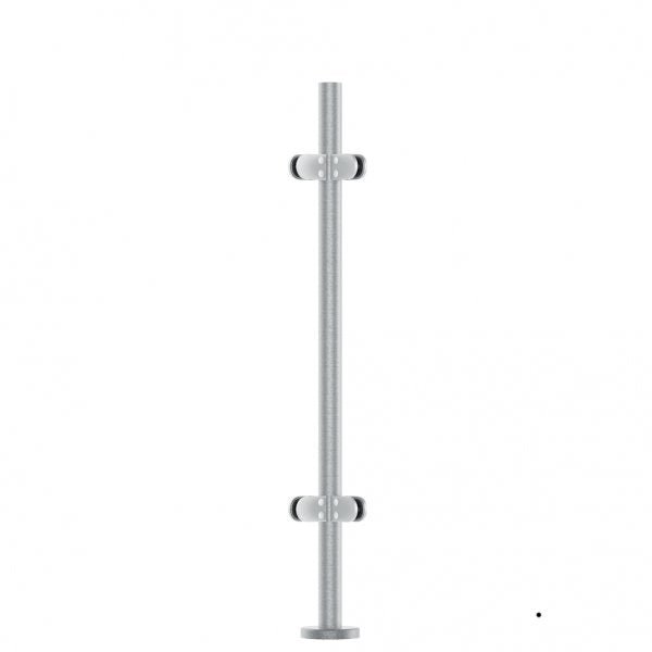 Corner Post Fully Assembled - 42.4mm - 316l Satin or Mirror Polished - Image 2
