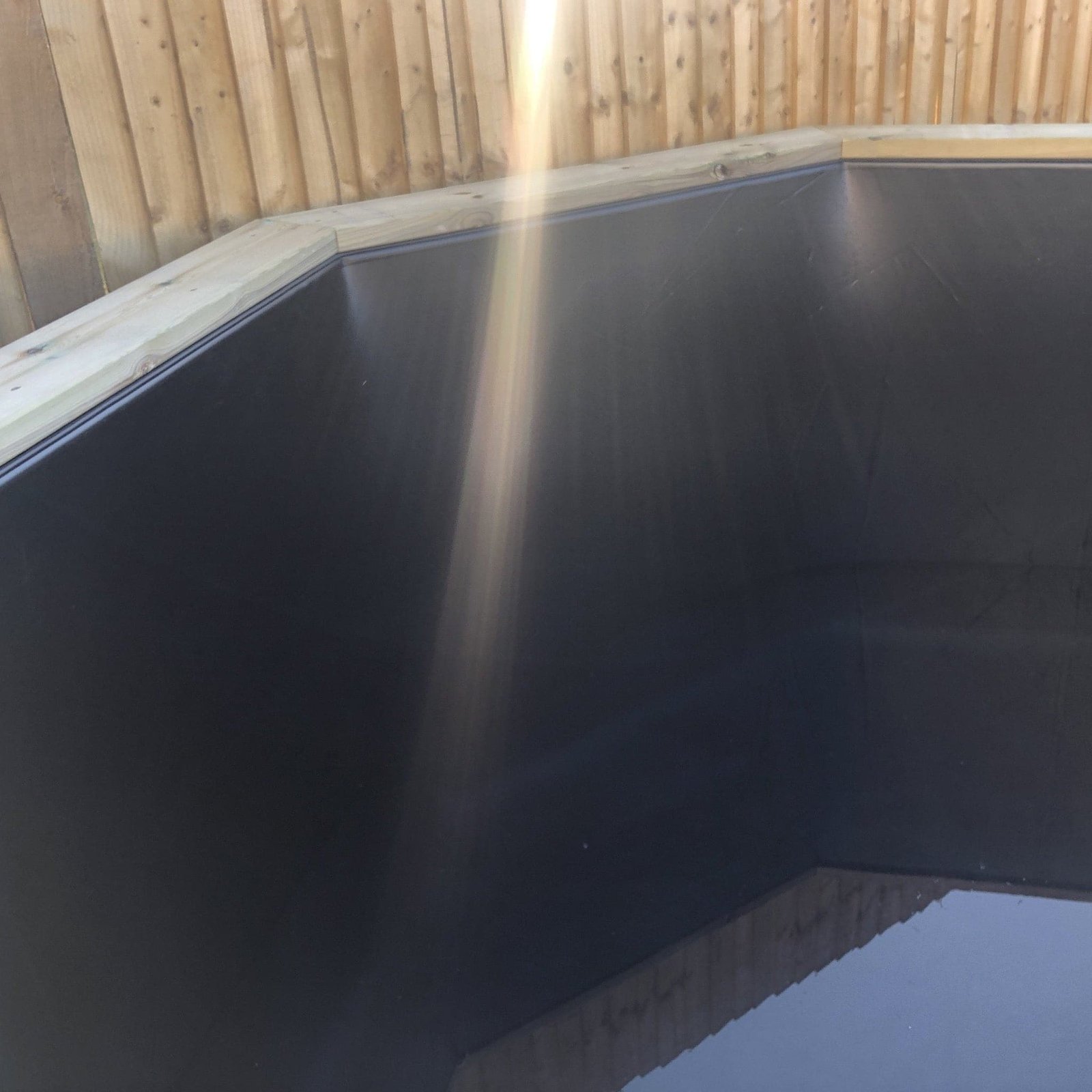 6ft 286 Gallon Octagonal Wooden Fish Pond, 27mm thick, 697mm high, 1305 litres - Image 44