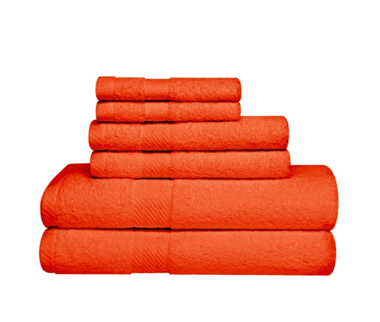 6 Piece 100% Cotton Towel Set – 500 GSM Soft & Absorbent Bath, Hand & Face Towels - Image 11