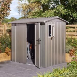 8x6 Brentvale Premium Metal Apex Shed