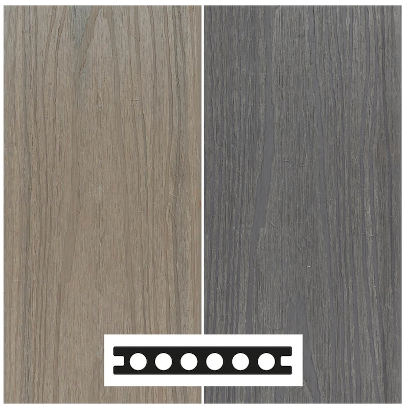 Rinato ™ Composite Reversible Deck Boards 2 Colour 3600mm