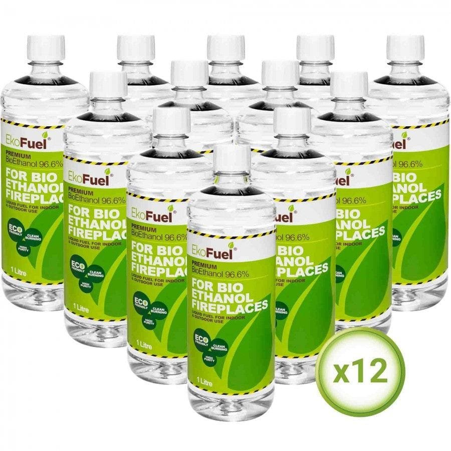 Bio-Ethanol, smokeless fuel for Bio-Fires, 12x 1litre bottles - Image 7