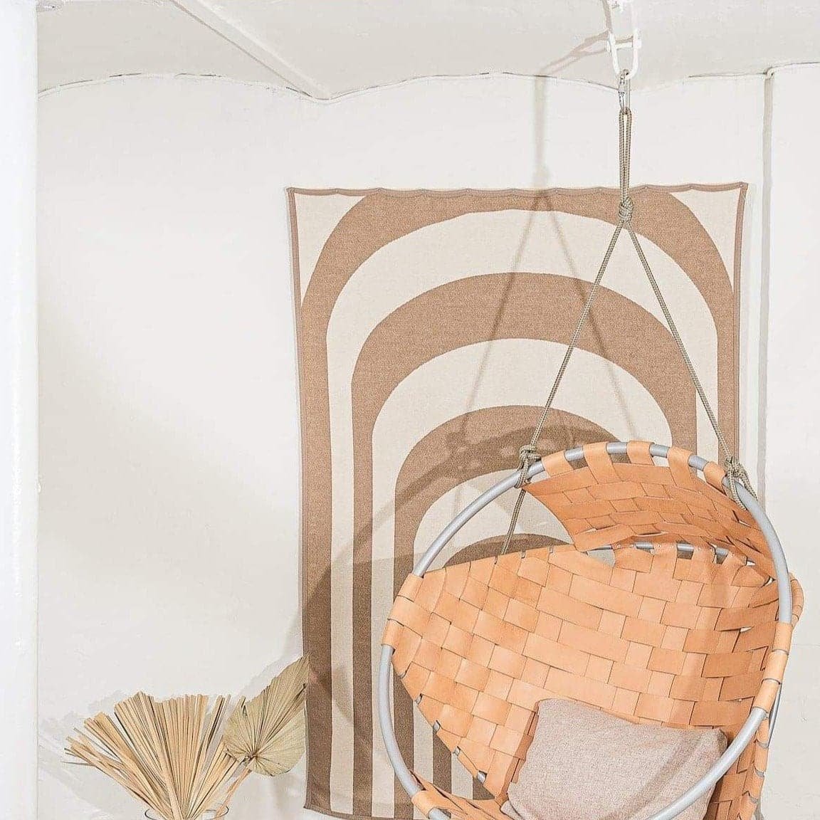 Cocoon Leather Hang Chair - By Trimm - Real Scandinavian Quality - Image 5