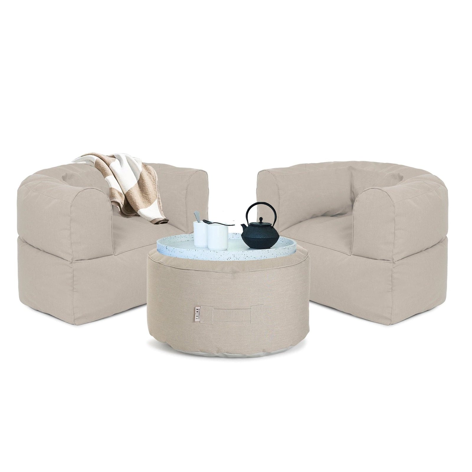 Conversation Set - Complete Outdoor Seating Set - By Trimm - Real Scandinavian Quality - Image 4