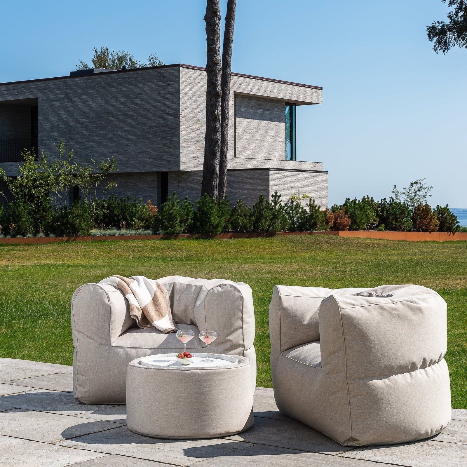 Conversation Set - Complete Outdoor Seating Set - By Trimm - Real Scandinavian Quality - Image 8