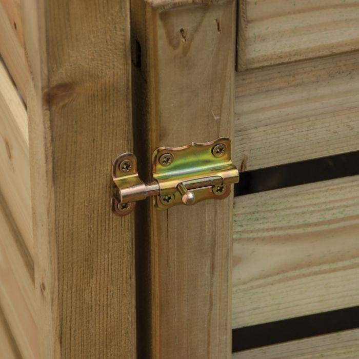 Double Bin store, Tanalised Timber. - Image 2