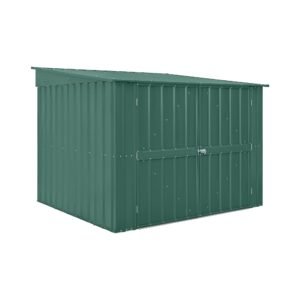 Globel 6 x 6 Green Metal Bike Locker
