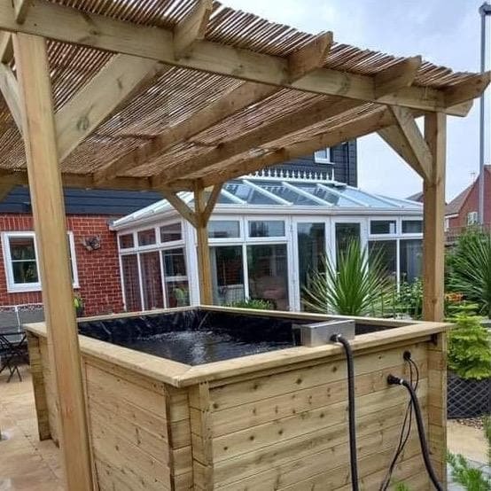 Heavy Duty Spruce Pergola | Complete DIY Kit - Image 38