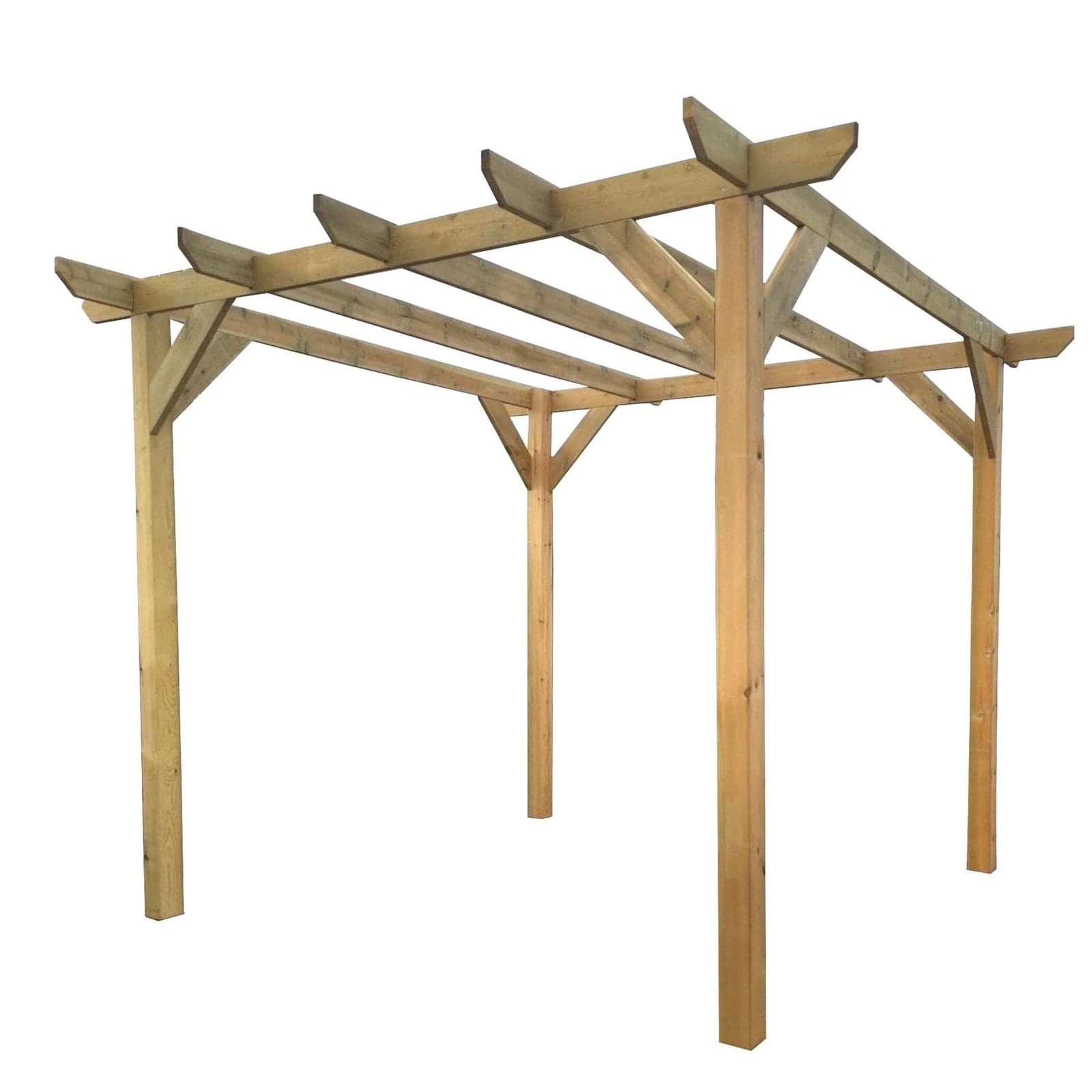 Heavy Duty Spruce Pergola | Complete DIY Kit - Image 14