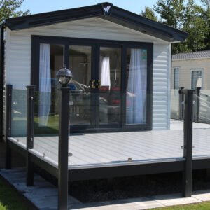 10mm Clear Toughened Safety Glass for use with Glass Clamps