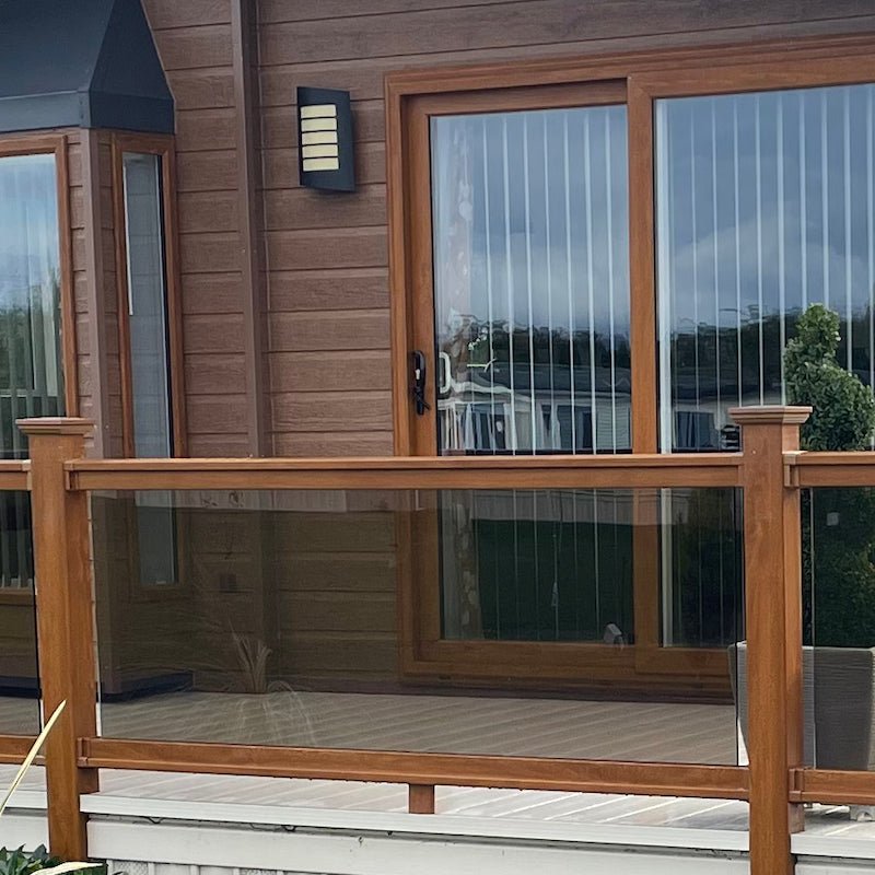 Premium Foiled Top & Bottom Rails Routed for 10mm Glass (Glass not included) - Image 3