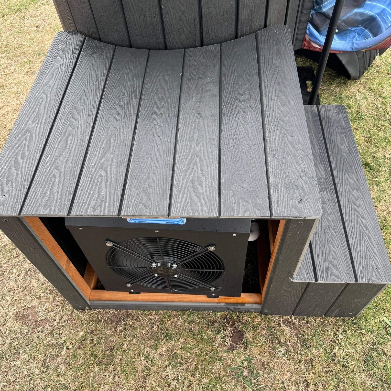 Double | Lay-Down Plunge Pool/ Ice Bath | Fibreglass Liner | Thermowood. - Image 7