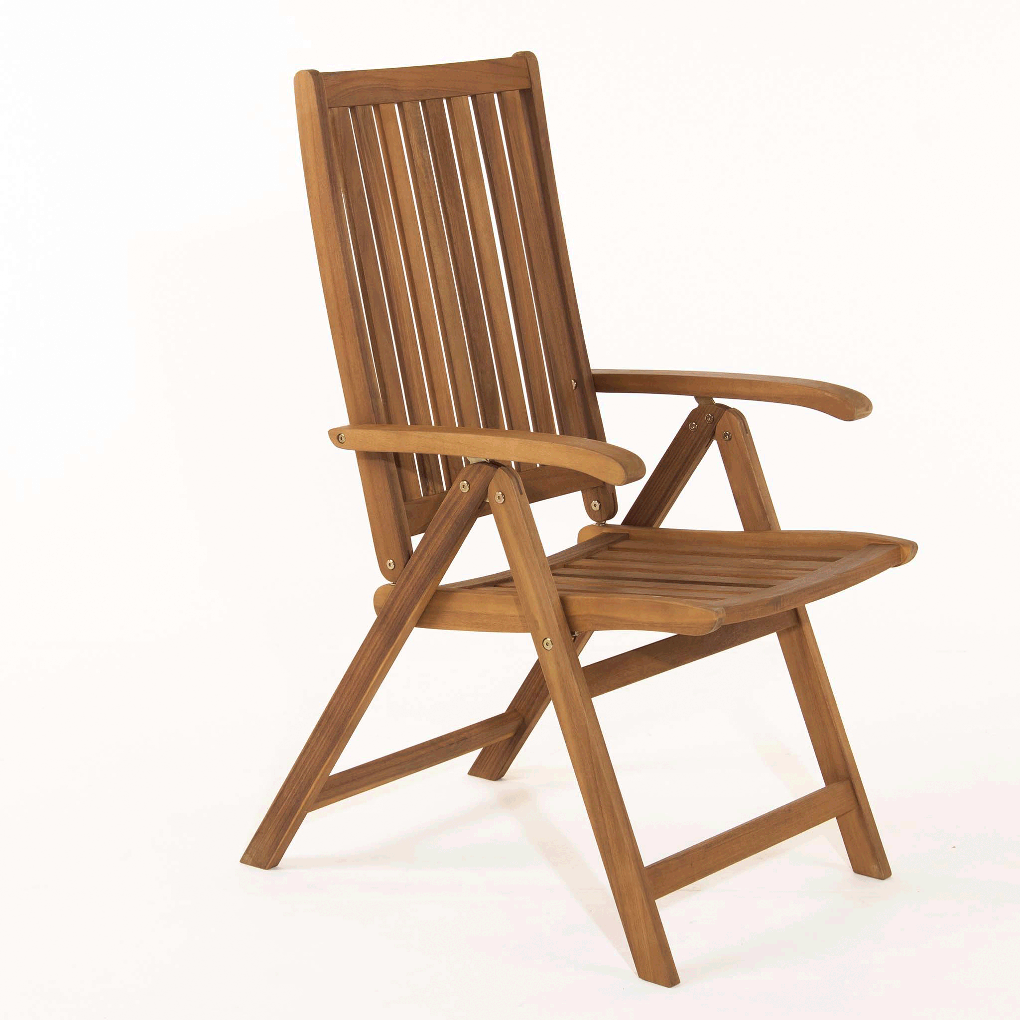 Acacia Oval Dining Table with 6 Chairs - Image 5