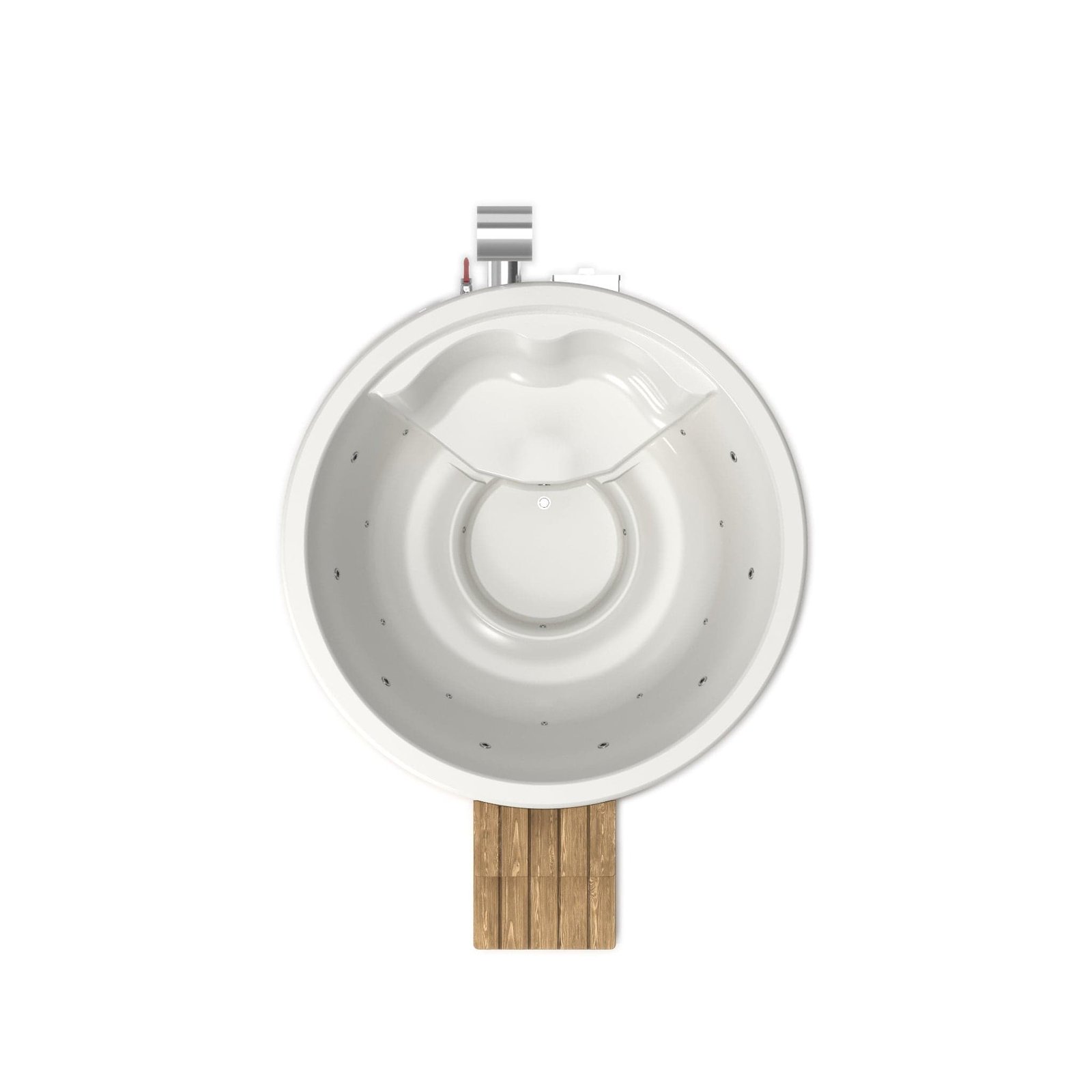 "Henri" XL 225cm Wood Fired Tub | Fibreglass Liner - Image 117