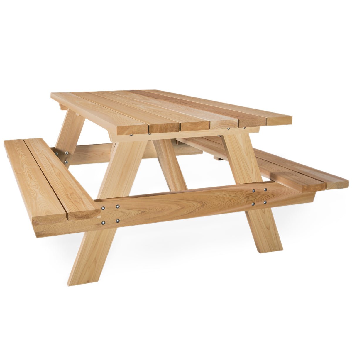 6-Ft Cedar Picnic Table - Image 3