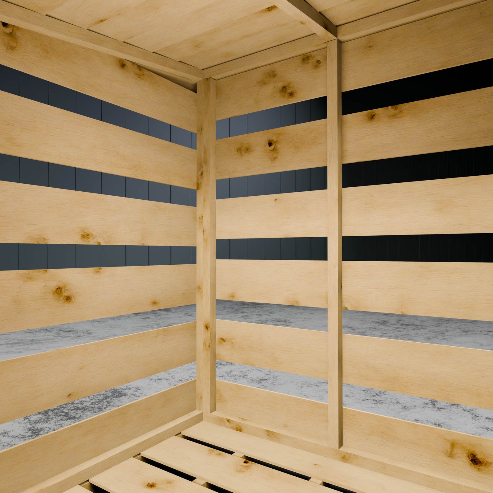 Pressure Treated Single Log Store - Image 5