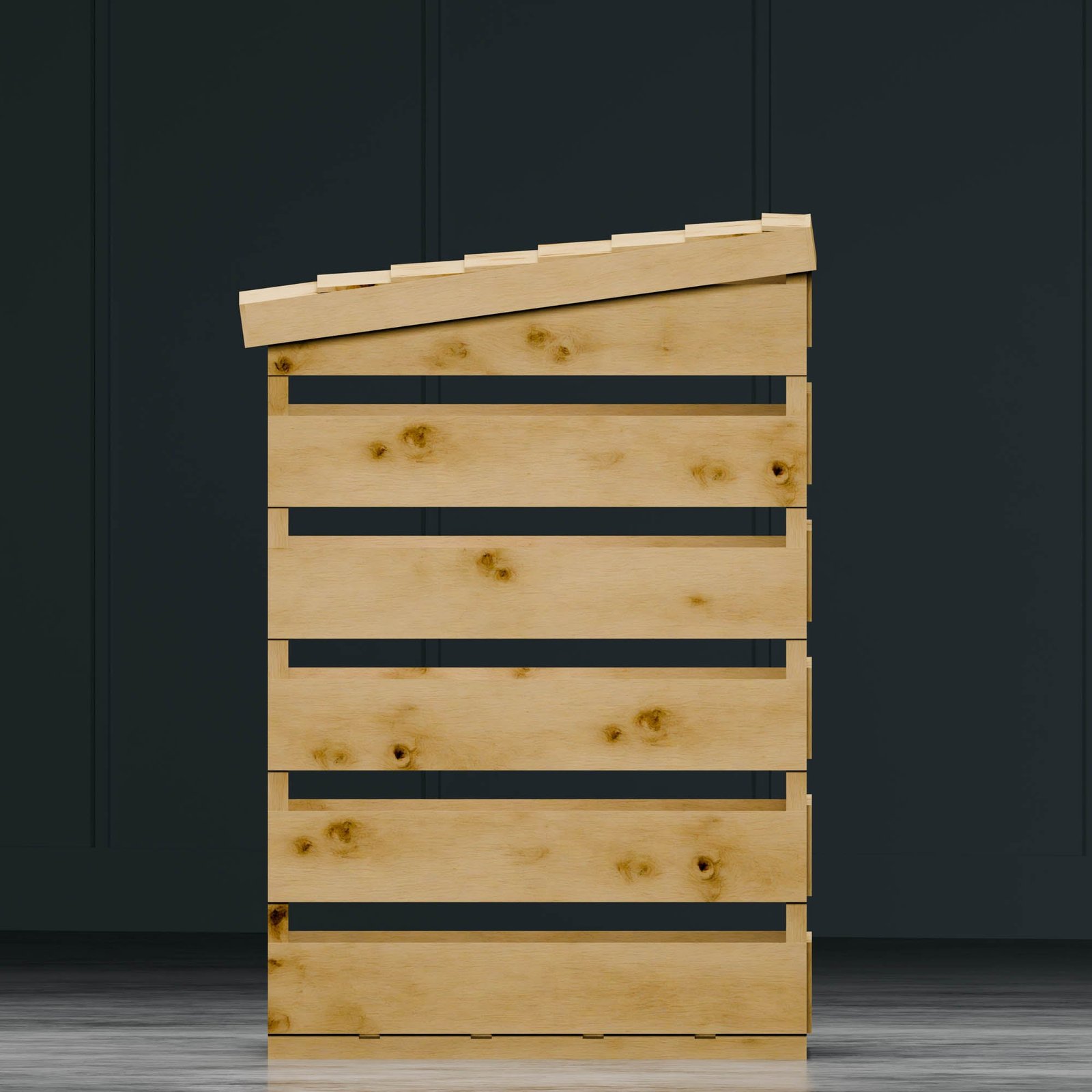 Pressure Treated Single Log Store - Image 6