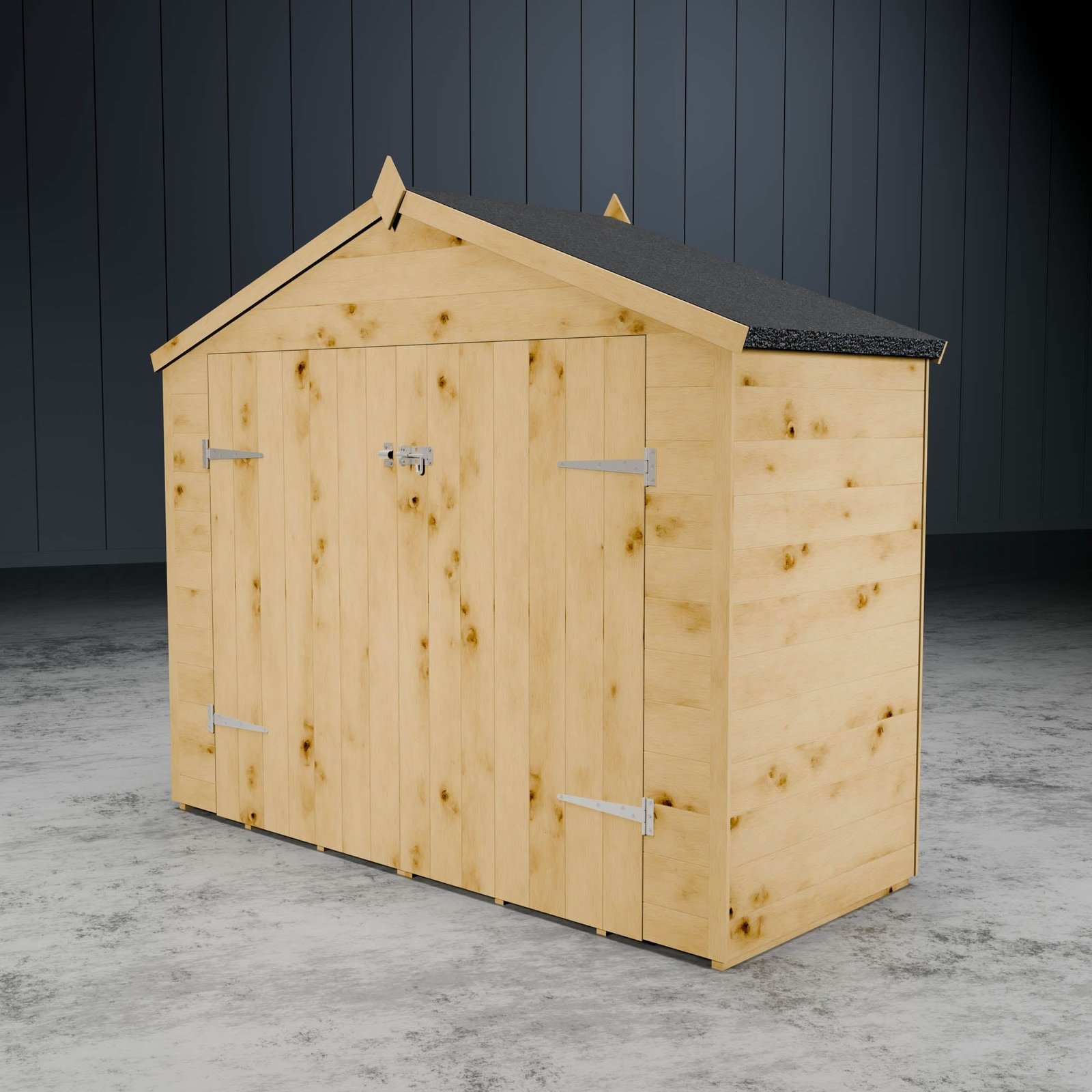 3 x 7 Tongue & Groove Apex Bike Store