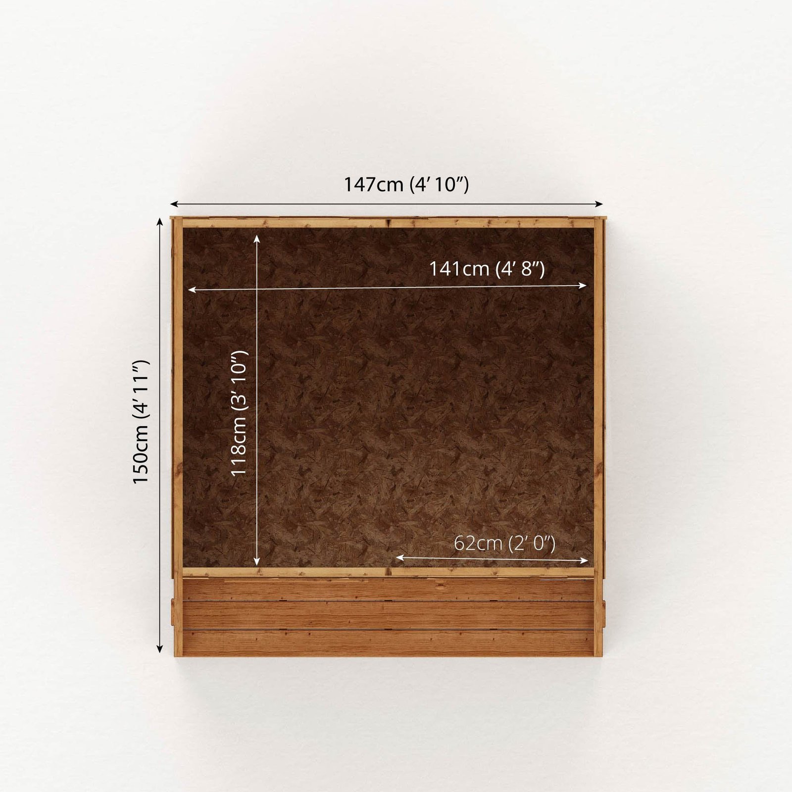 5 x 5 Poppy Wooden Playhouse - Image 11