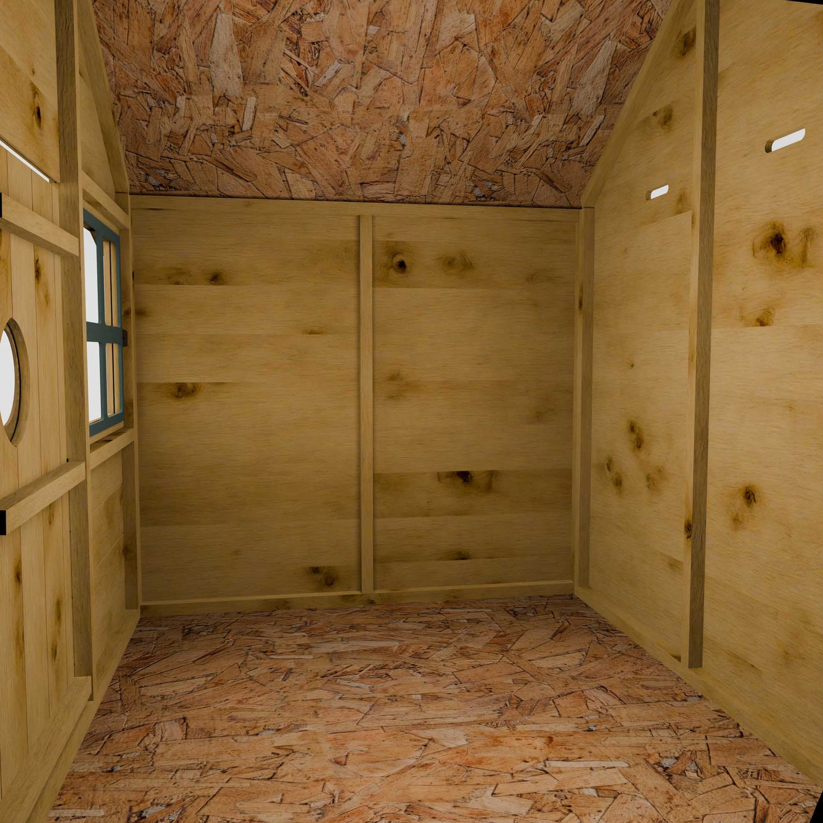 Snug Tower Wooden Playhouse - Image 4