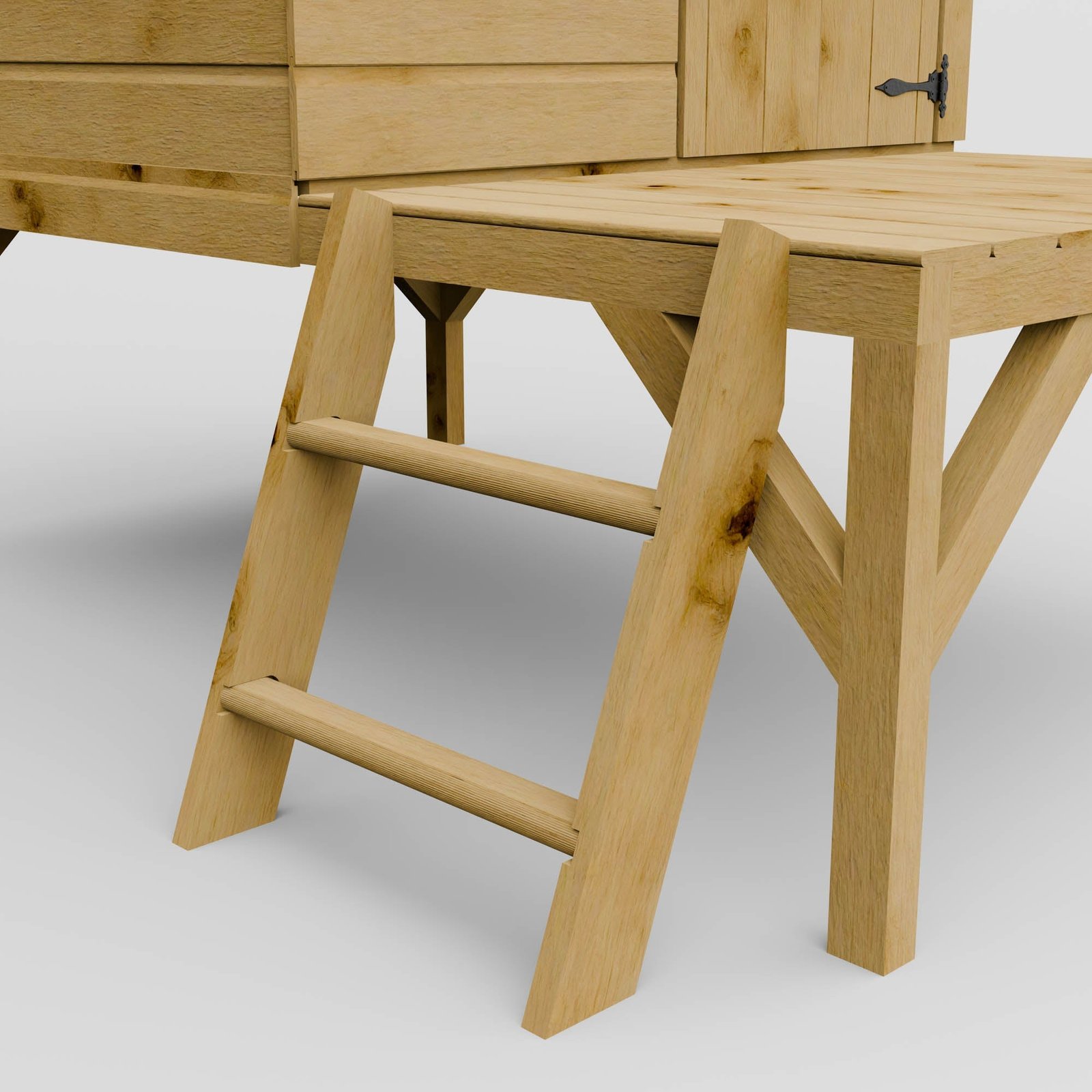 Snug Tower Wooden Playhouse - Image 9