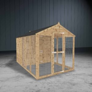 Staffordshire Dog Kennel and Run