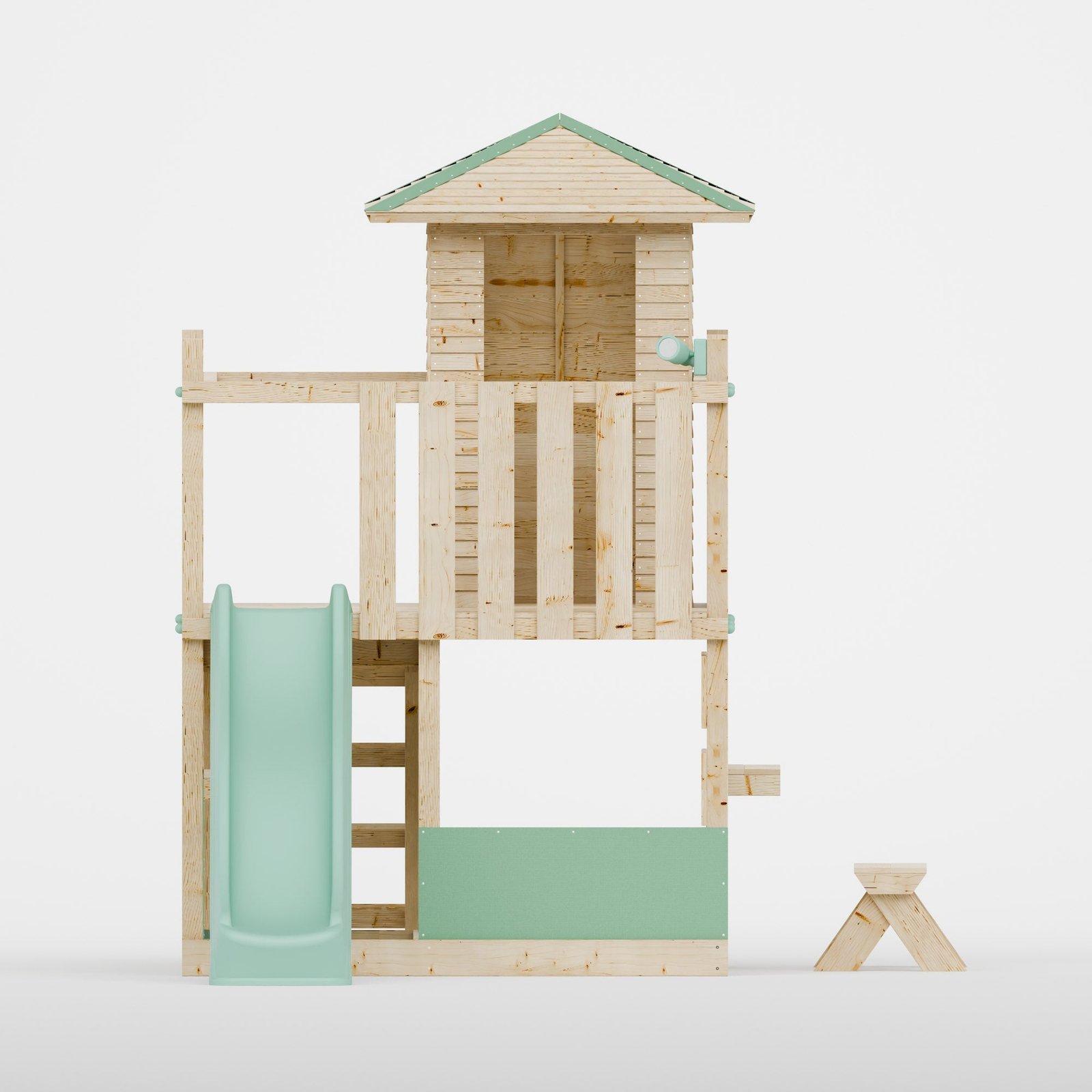 LittleSummit Tower with Small Playhouse - Image 3