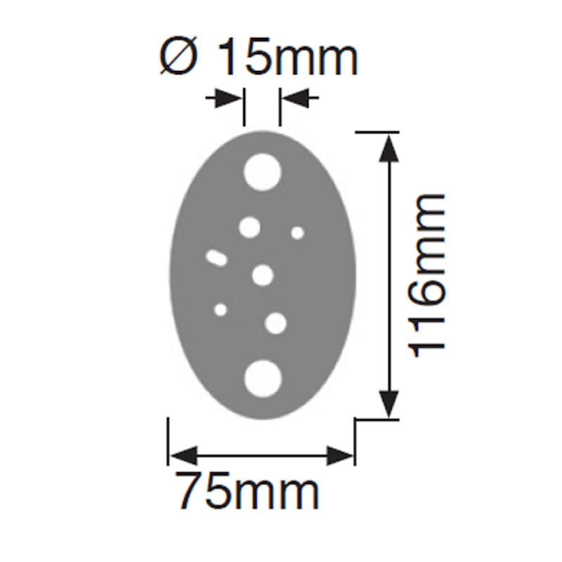 Marano Round Base Fix Corner Post 1100mm Aluminium Satin Anodised Finish - Image 2