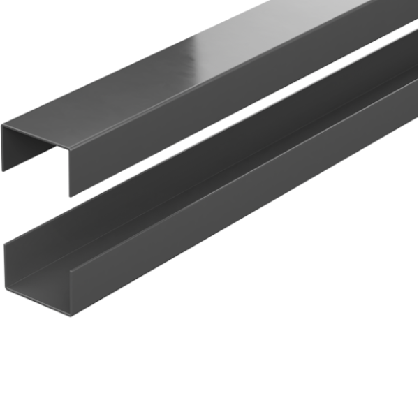 Durapost Rails For Urban Slatted Composite Panel (PK 2)