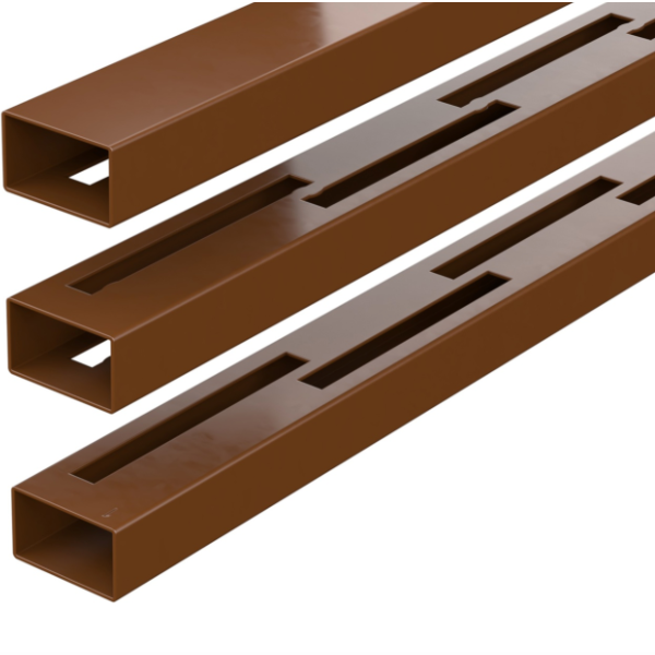 Durapost Rails For Full Height Vento Fence Panel | 1829MM (PK3) - Image 2