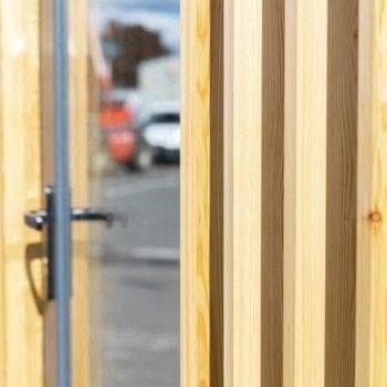 Stand-Alone, Solar Garden Office Pod, complete with desk and storage - Image 13