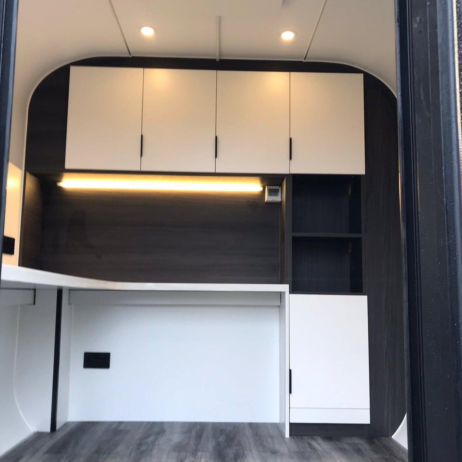 Stand-Alone, Solar Garden Office Pod, complete with desk and storage - Image 23