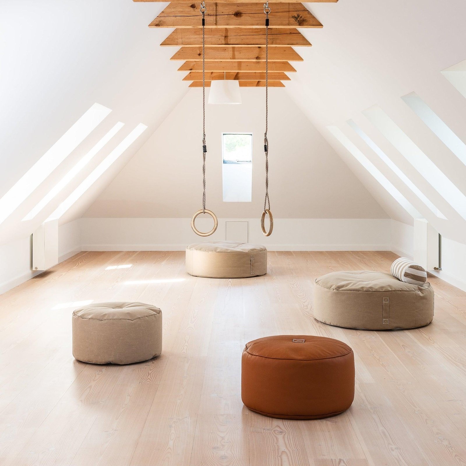 Tiny Moon Luxurious Leather Pouff - By Trimm - Real Scandinavian Quality - Image 12