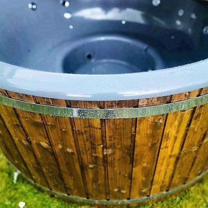 "René" XL 225cm Wood Fired Tub | Fibreglass Liner - Image 40