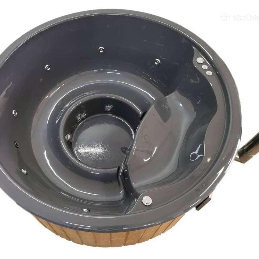 "Henri" XL 225cm Wood Fired Tub | Fibreglass Liner - Image 76