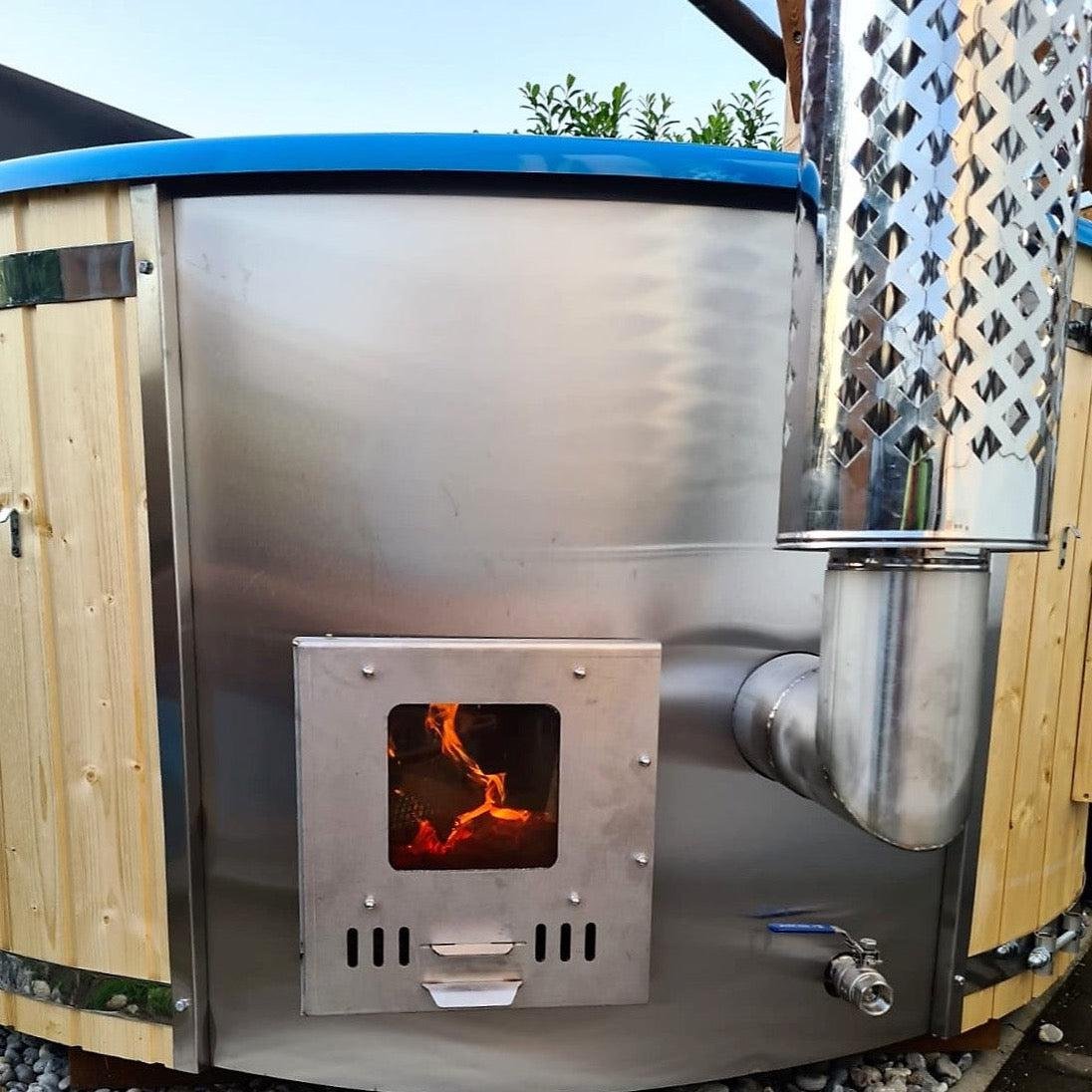 "Henri" XL 225cm Wood Fired Tub | Fibreglass Liner - Image 83