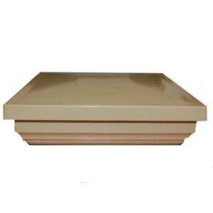 Super Rail UPVC New England Post Cap