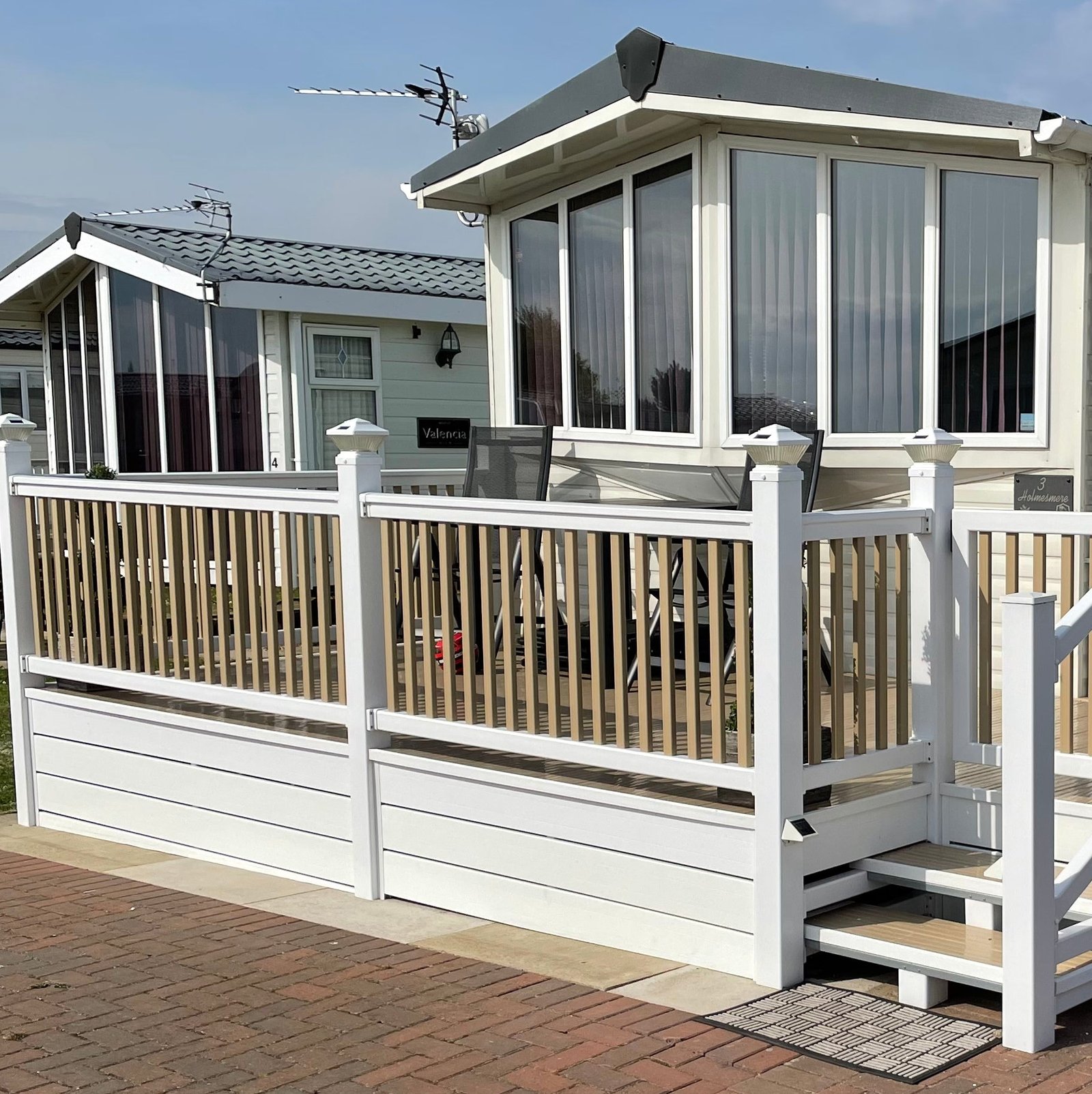 12' x 6’ End Patio with Steps and Gate Option - Image 6