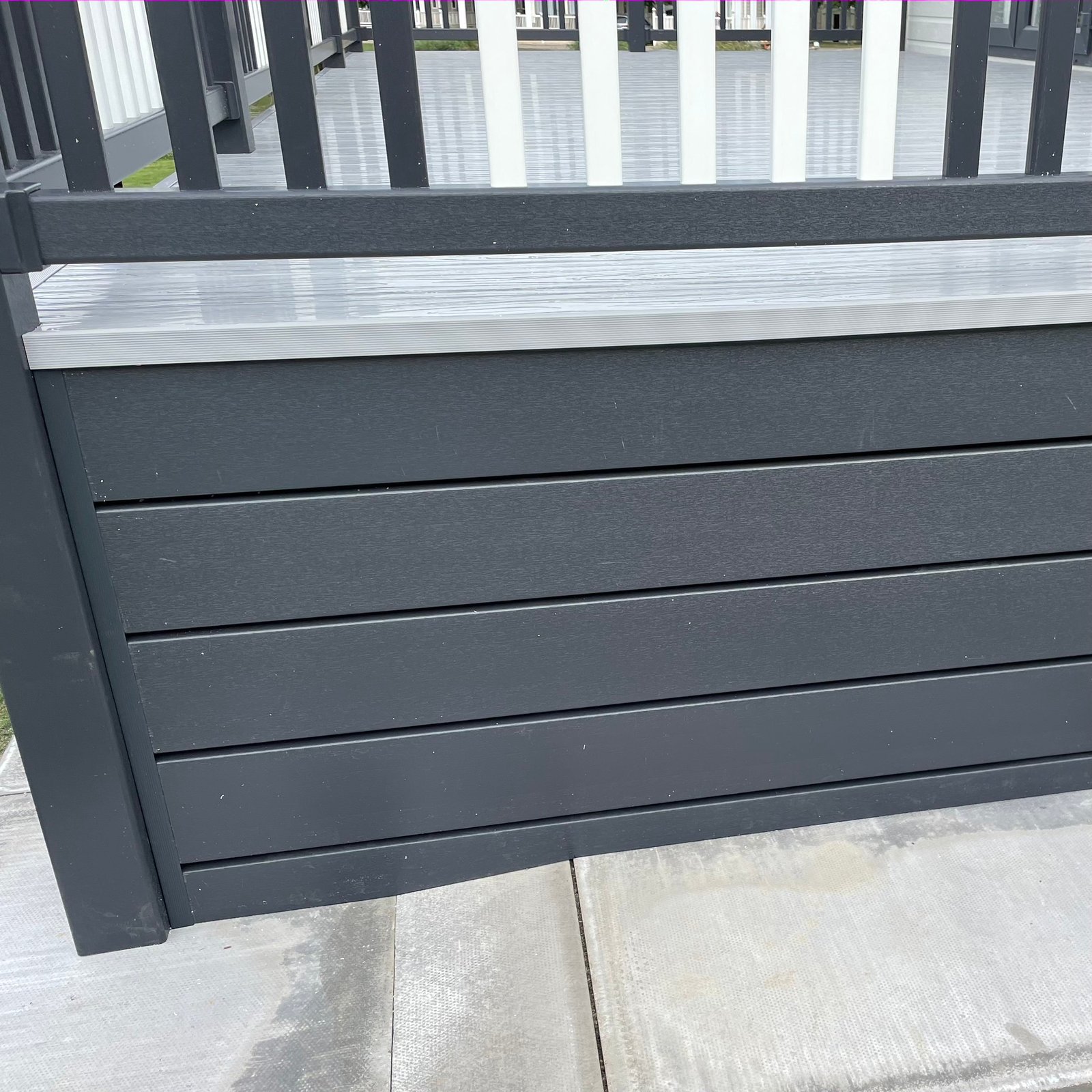 12' x 8’ End Patio with Steps and Gate Option - Image 8